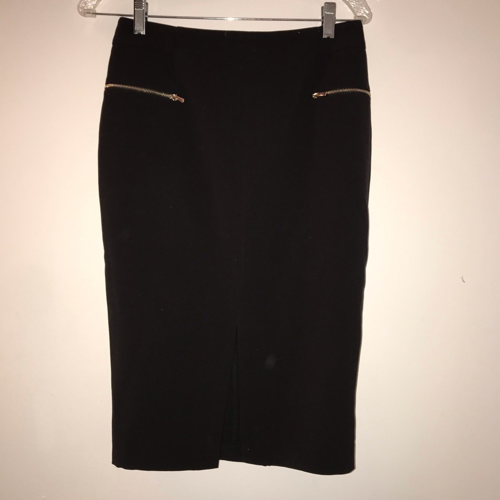 Knee length skirt